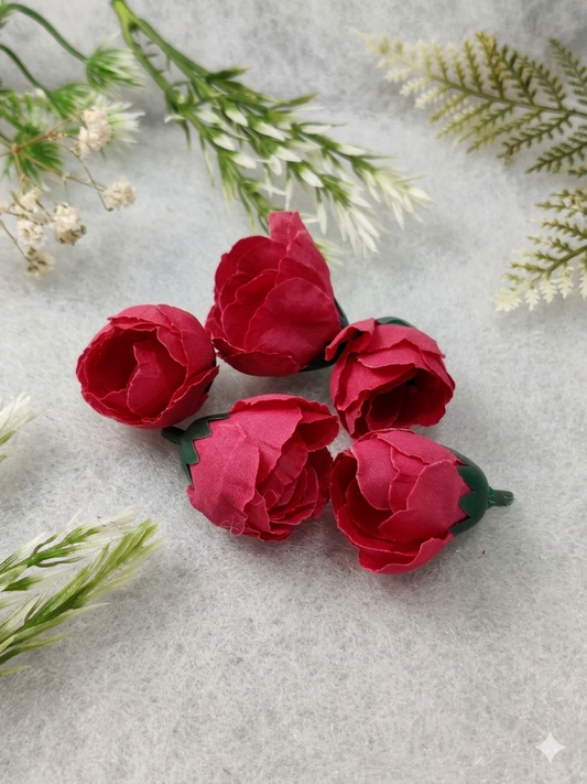 Dark Pink Indian Mini Peony Flower