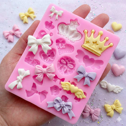 Fondant Multi Design Crown Mould