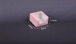 1 pc Brownie Box 3x3x1.75 inch (Pack of 10)