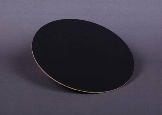 10 inch black round cake baseboard