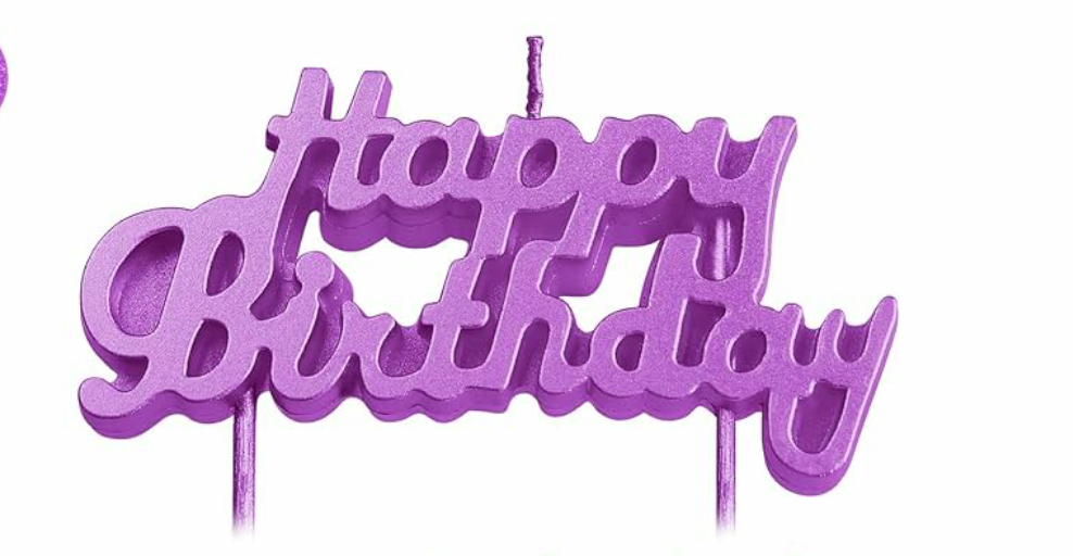 Happy Birthday Candle