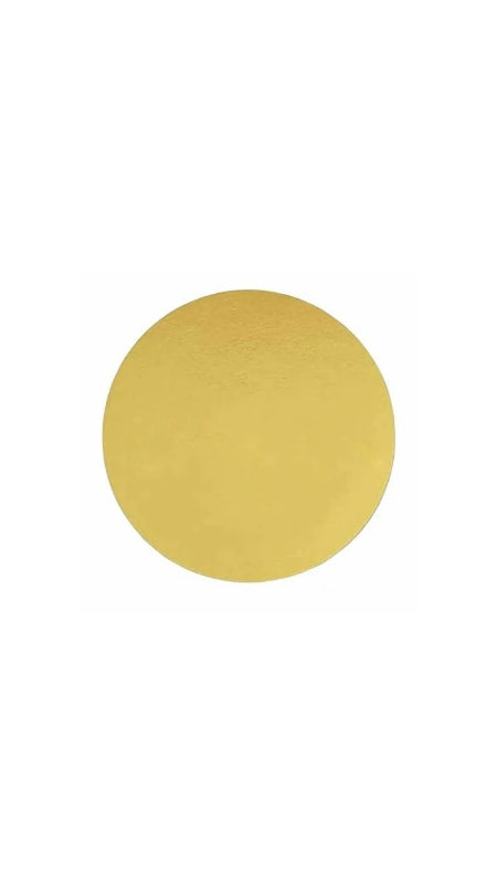 Round 6 inch Golden Baseboard pack of 50