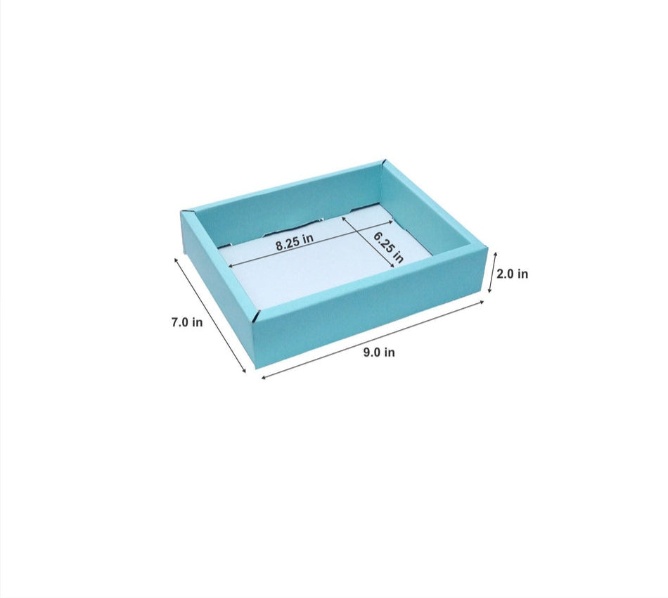 Hamper Tray size - 7x9x2 inch