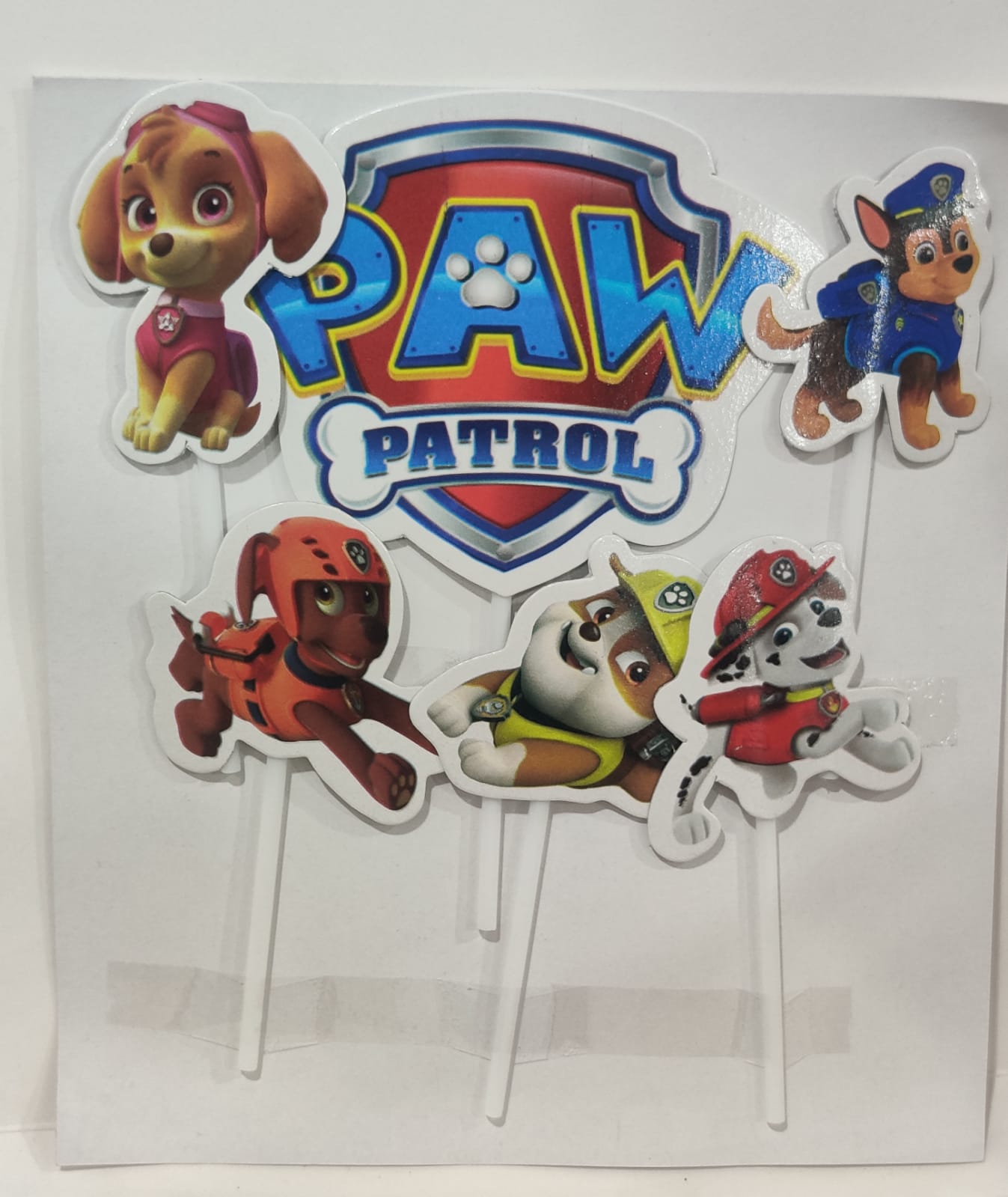 Paw patrol theme topper