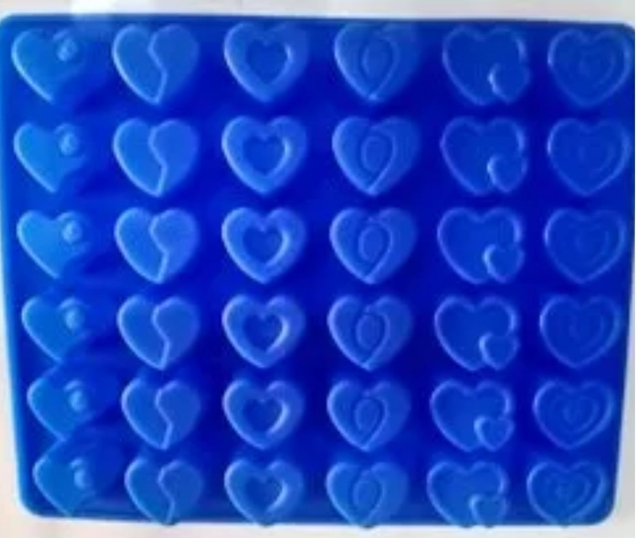 Assorted Silicon Heart Mould