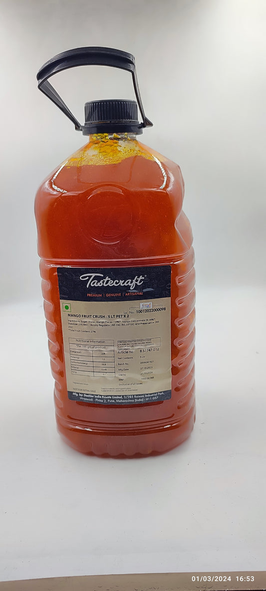 Tastecrafts Mango Crush 5 ltr