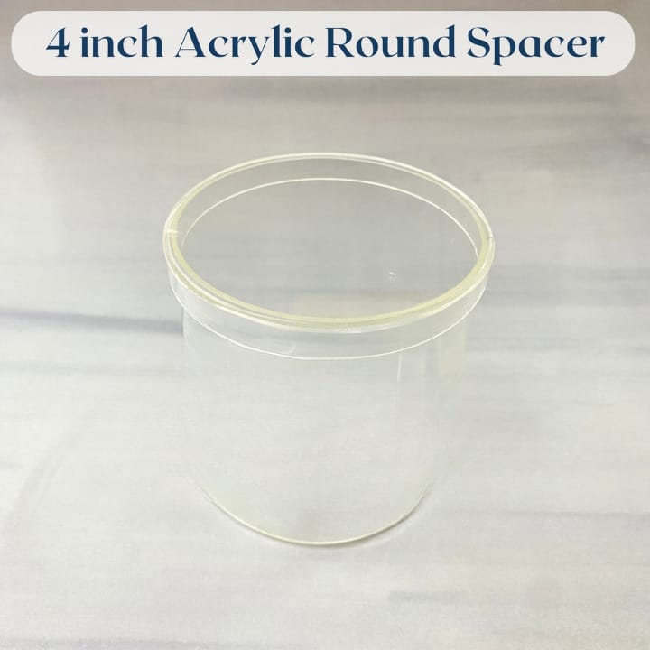 4 inch round spacer – Bakeworld Retails Pvt Ltd