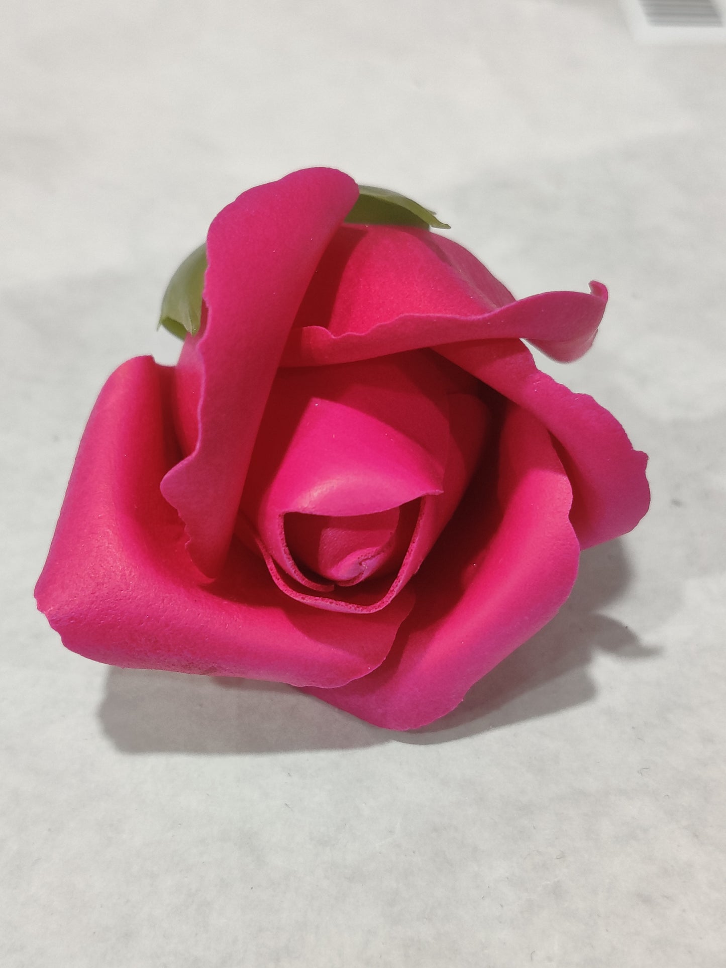 Artificial scented dark pink colour Rose flower