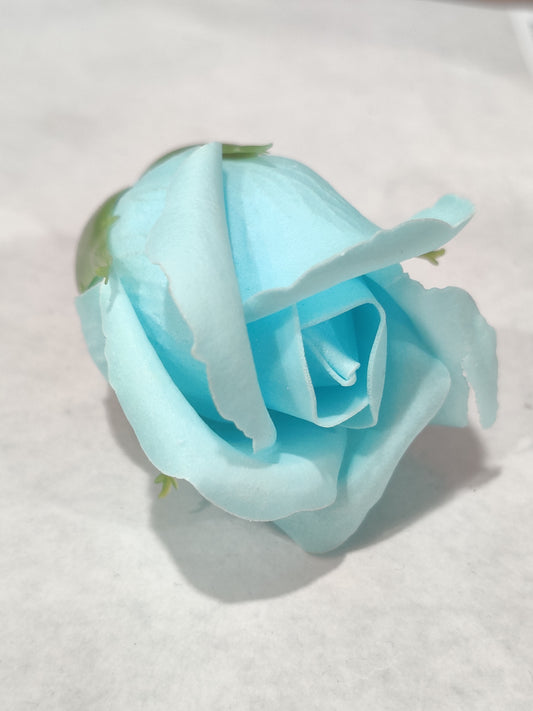 Artificial scented Blue colour Rose flower