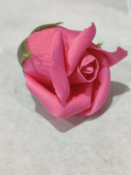 Artificial scented  pink colour Rose flower