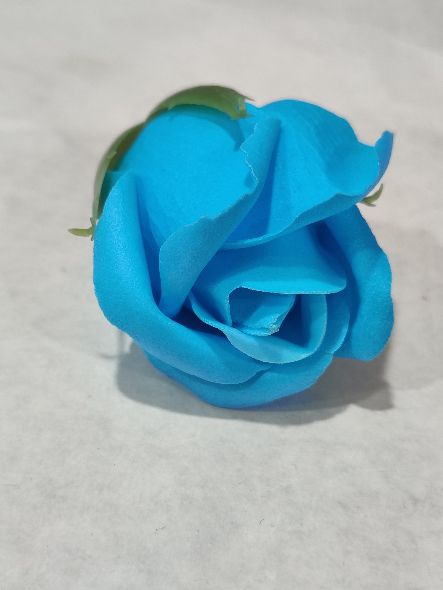 Artificial scented Blue colour Rose flower