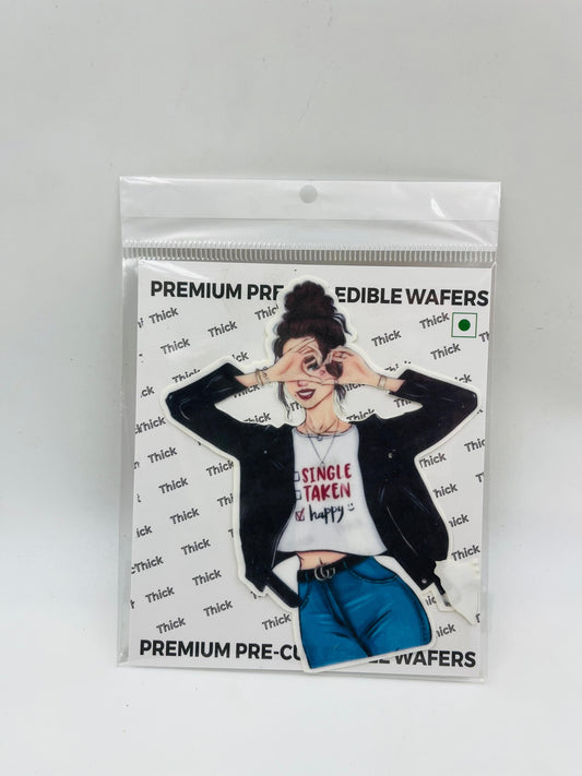 Premium Pre-cut Girl Edible Paper (TT-329)