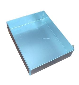 Rectangle tin heavy duty 9*7*2.5 inch