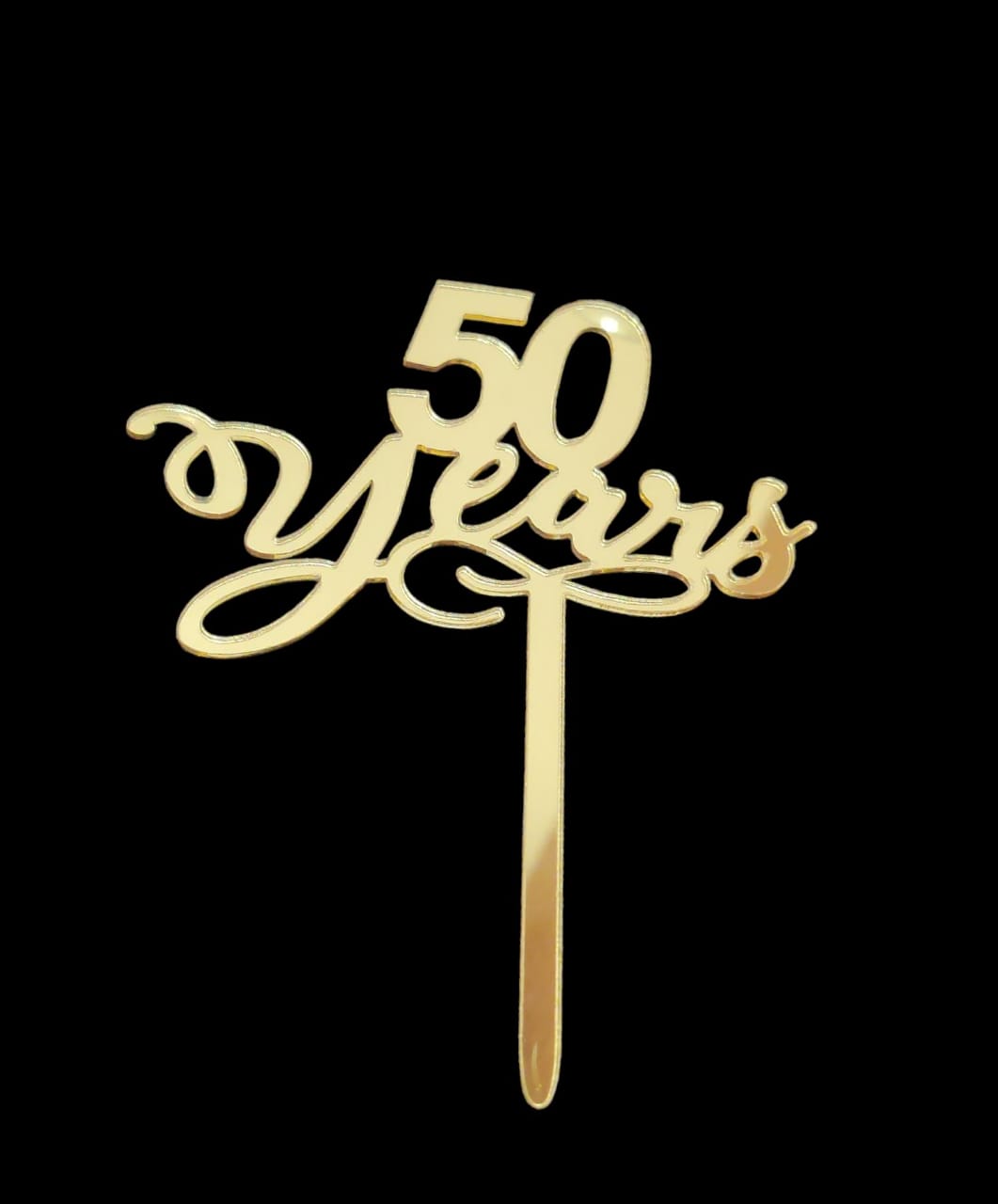 50 years Topper