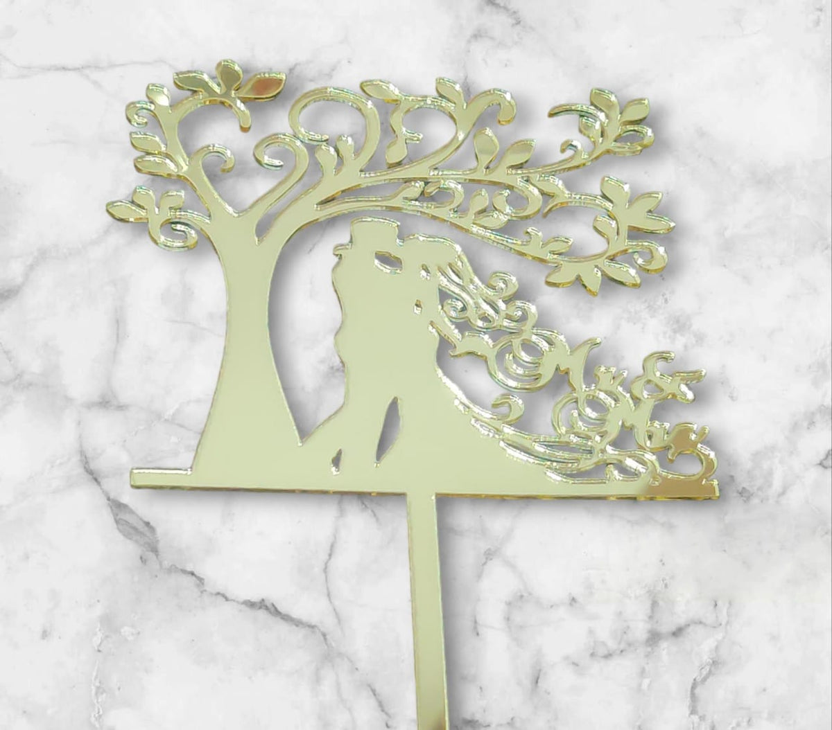 Couple Acrylic Topper