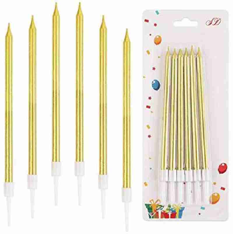 Golden Candle pack of 6