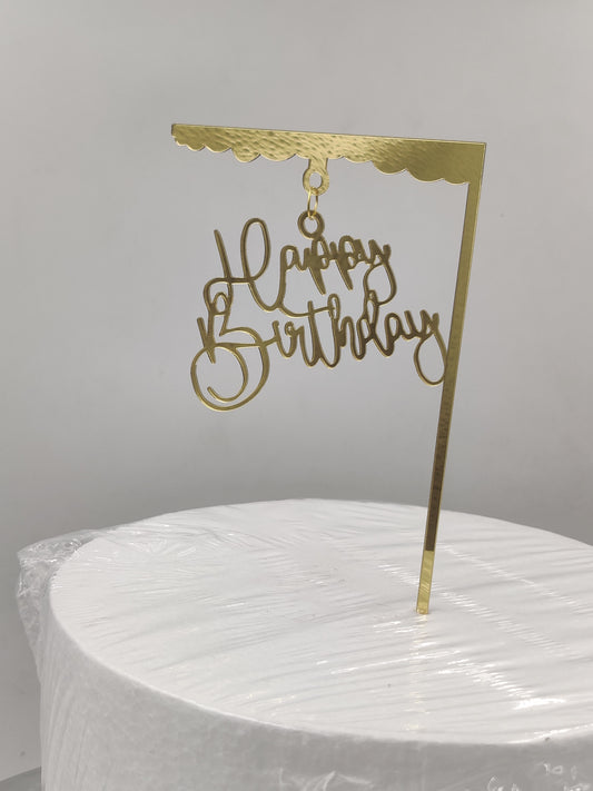 Birthday Acrylic Topper