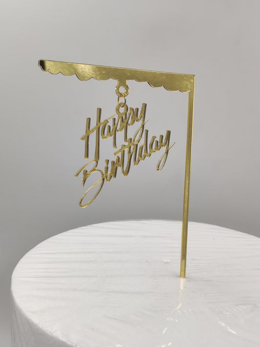 Birthday Acrylic Topper