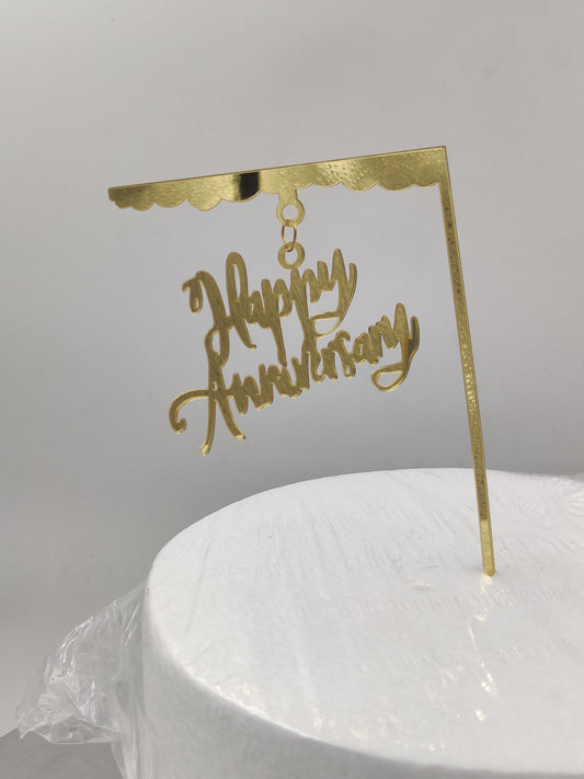 Anniversary Acrylic Topper