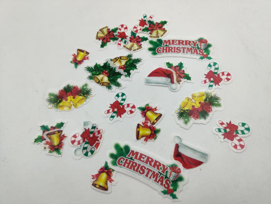 Christmas edible waffer paper