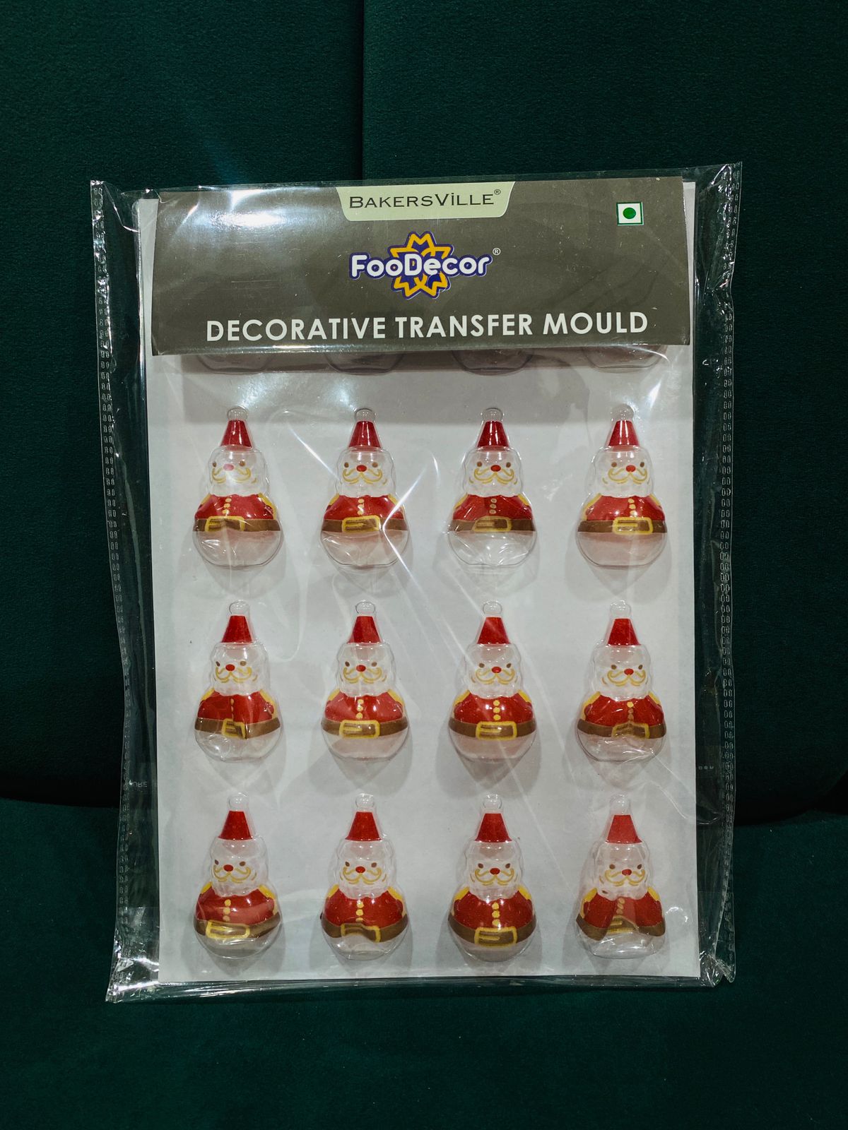 Bakersville Food Decor Transfer Christmas Mould