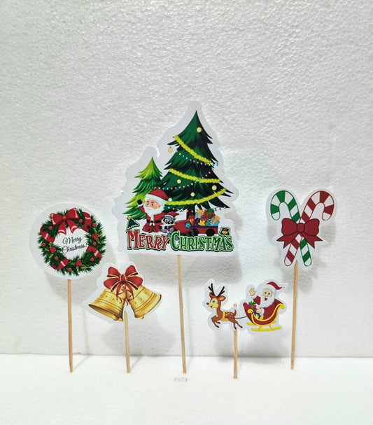 Merry Christmas Theme Topper