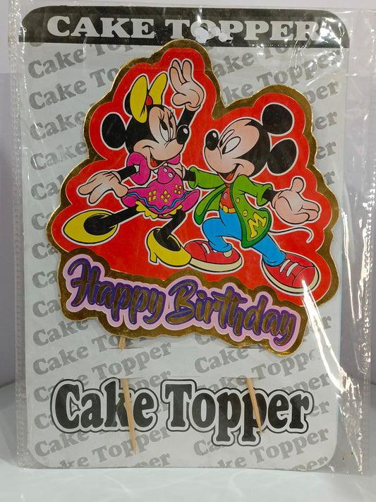 Mini Mickey Paper Topper Big Size