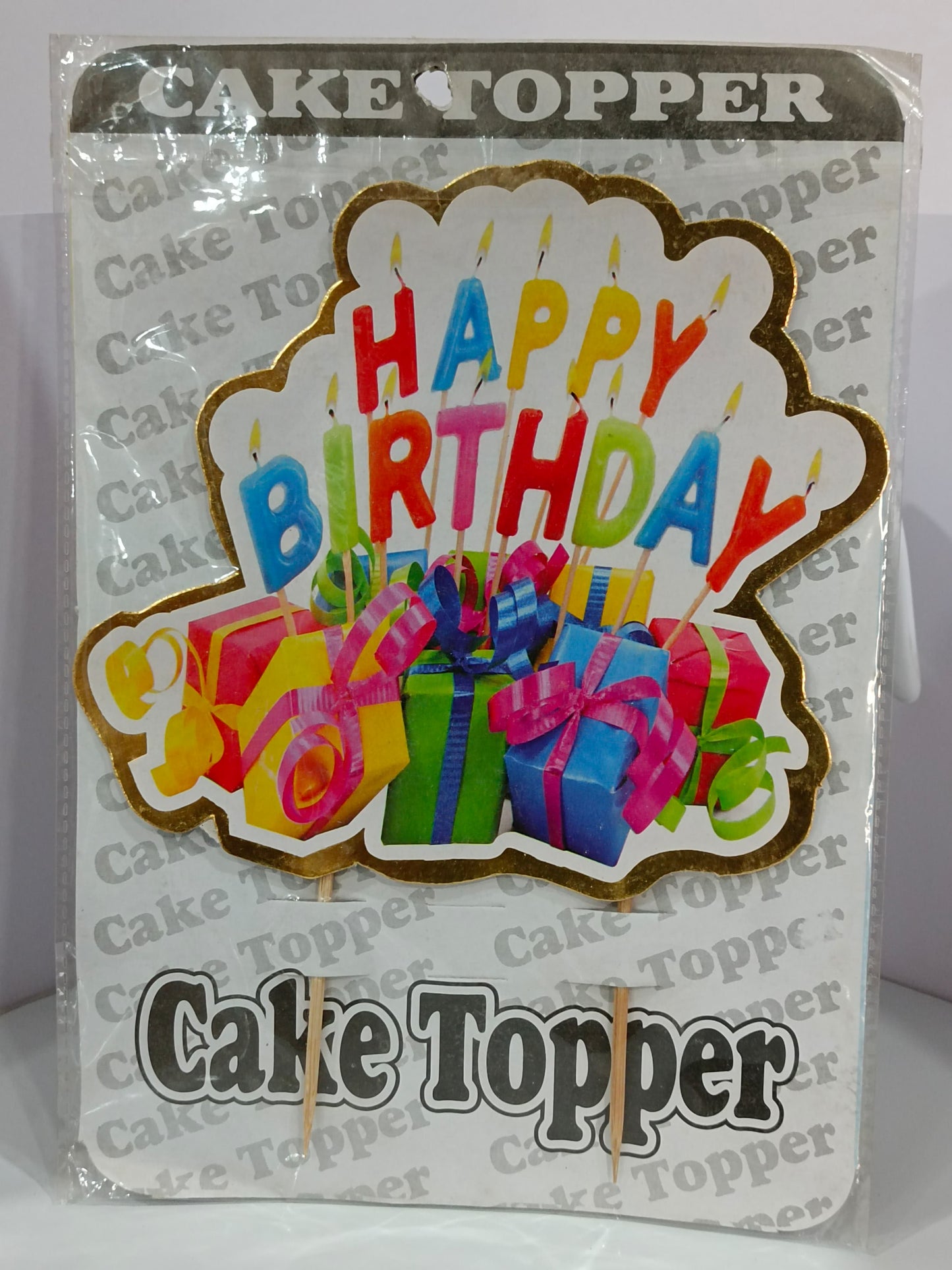 Happy Birthday Paper Topper Big Size