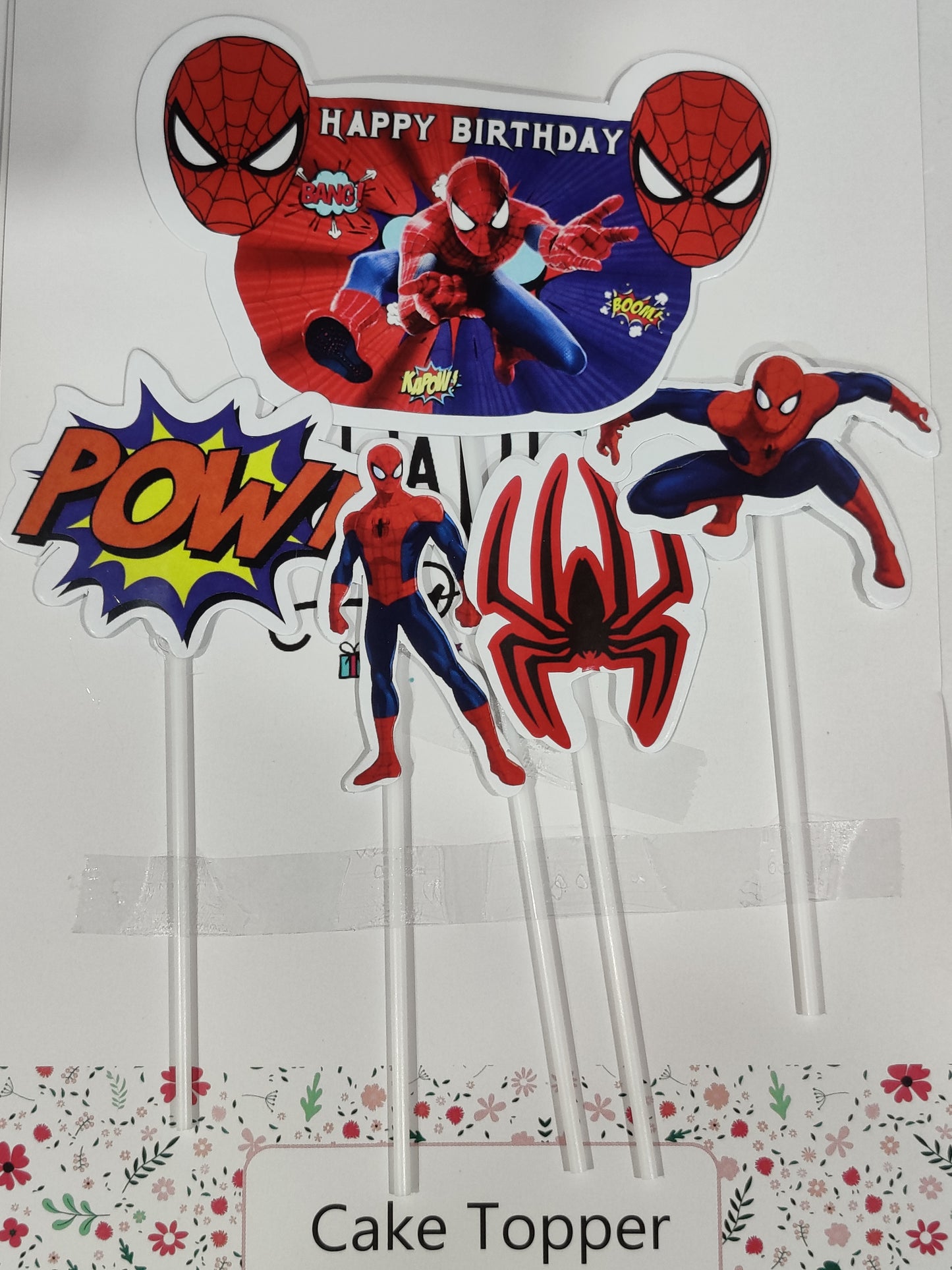 Spider man Theme Topper