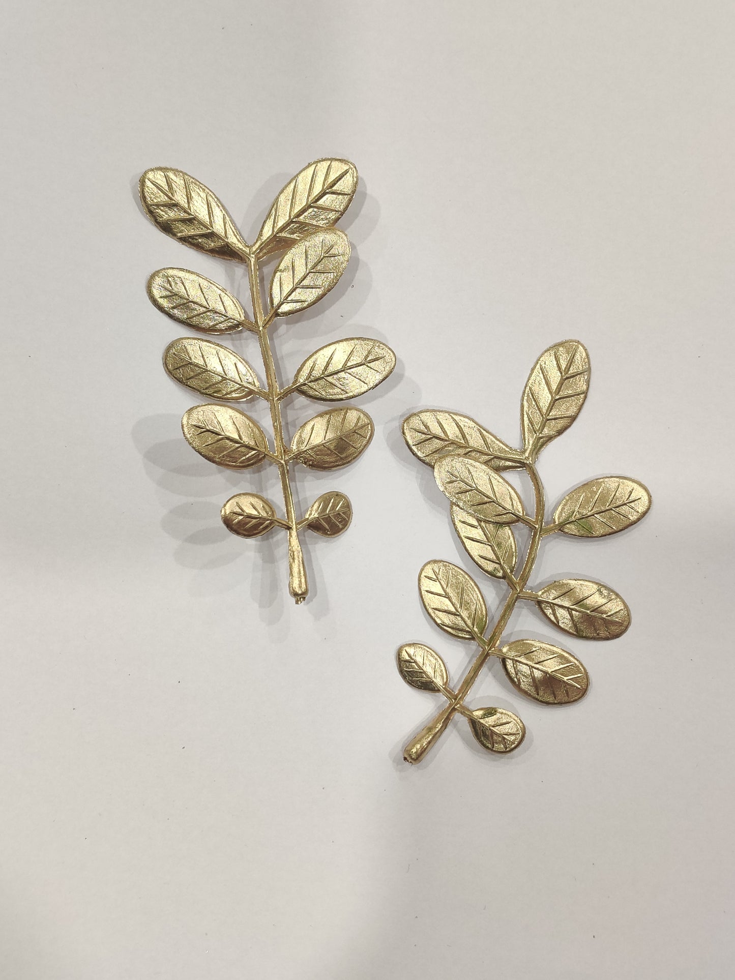 Golden Leaves Cake Topper