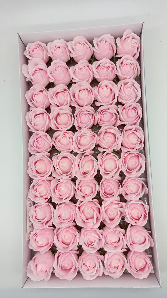 Artificial Pink scented Rose Pack of 50