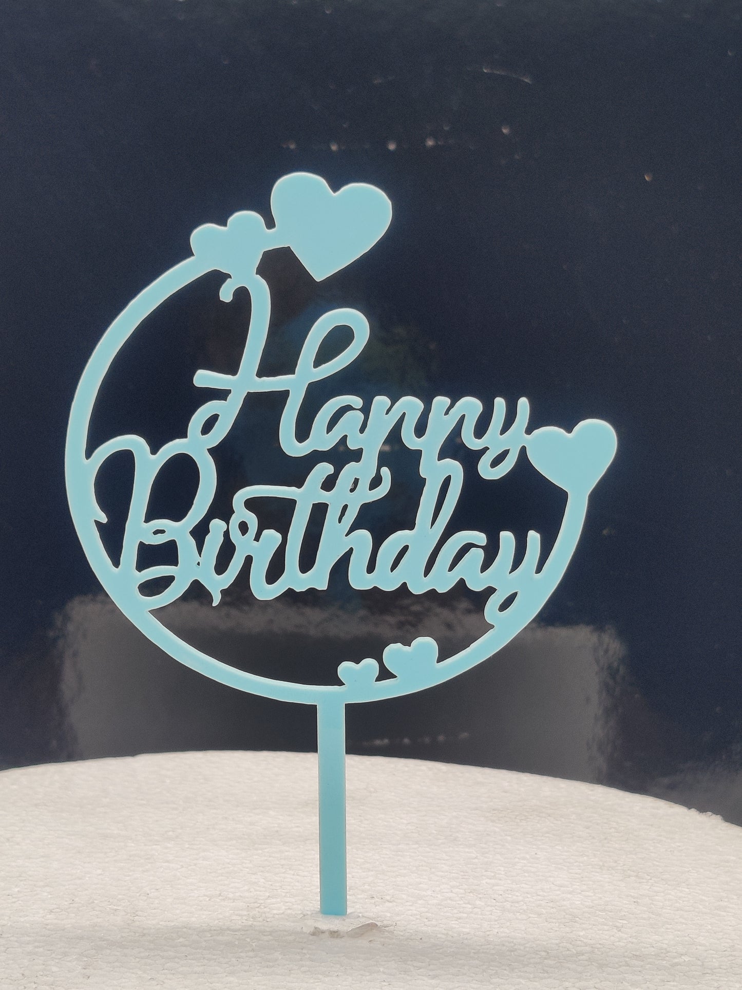 Happy Birthday Acrylic Topper RT01107