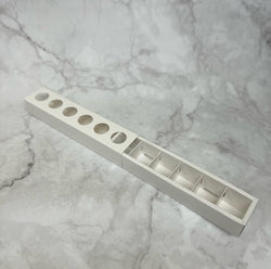 6 Cavity Chocolate Box Multiple uses size-12x2x2 inch