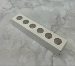 6 Cavity Chocolate Box Multiple uses size-12x2x2 inch