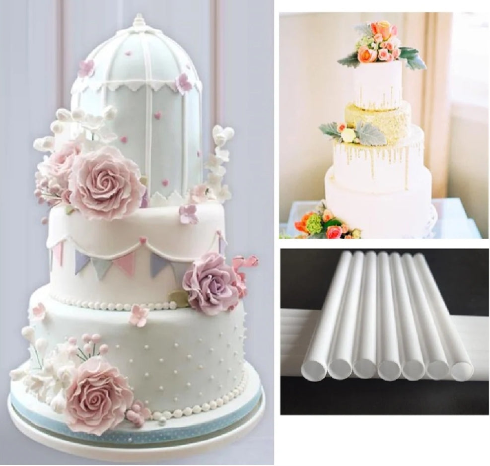 Cake Dowel Stick Pack Of 8 size - 11.8X0.39 inch