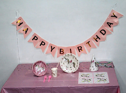 Unicorn Birthday Party Set