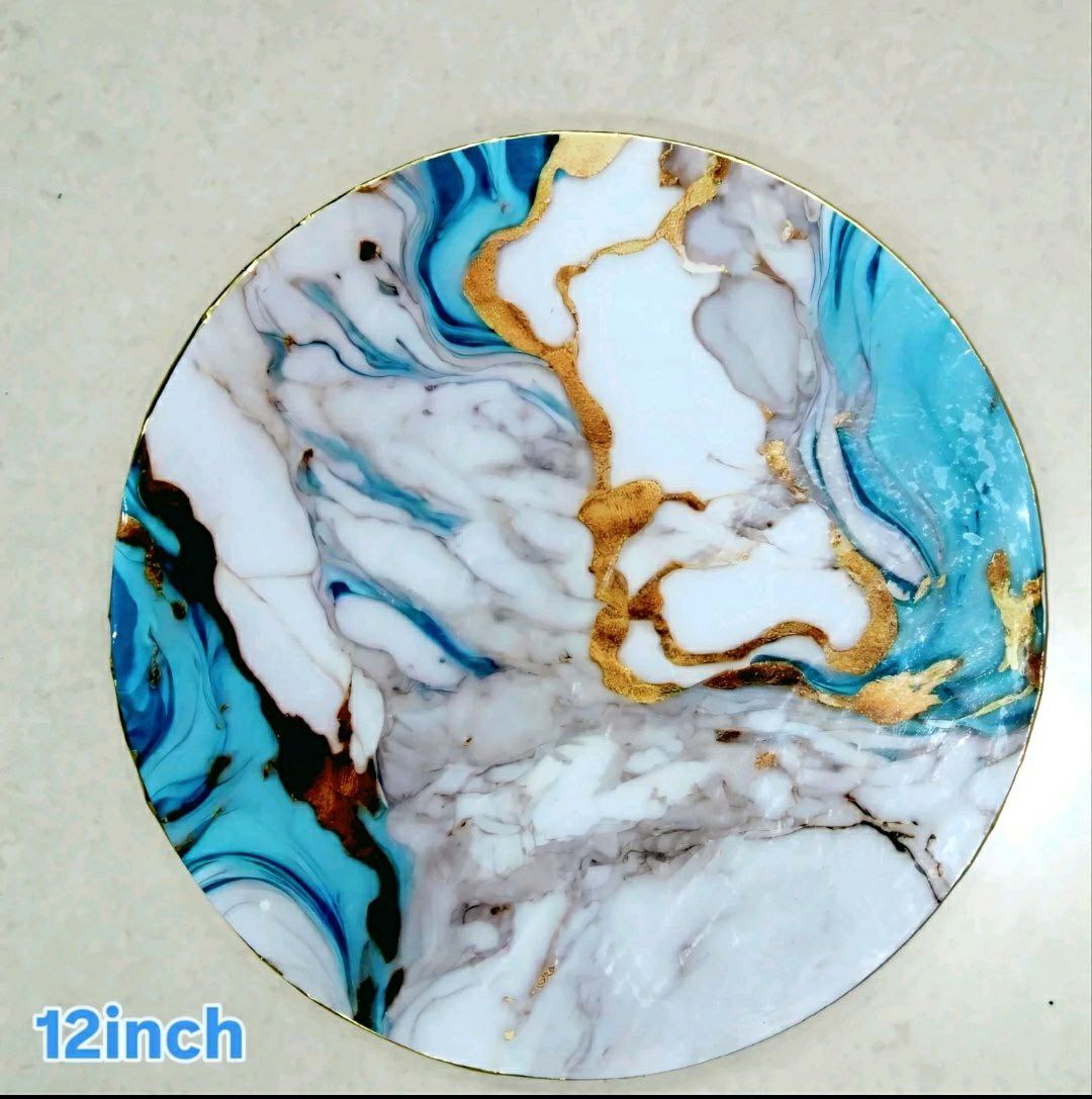 Marble Drum Base Board 12 inch