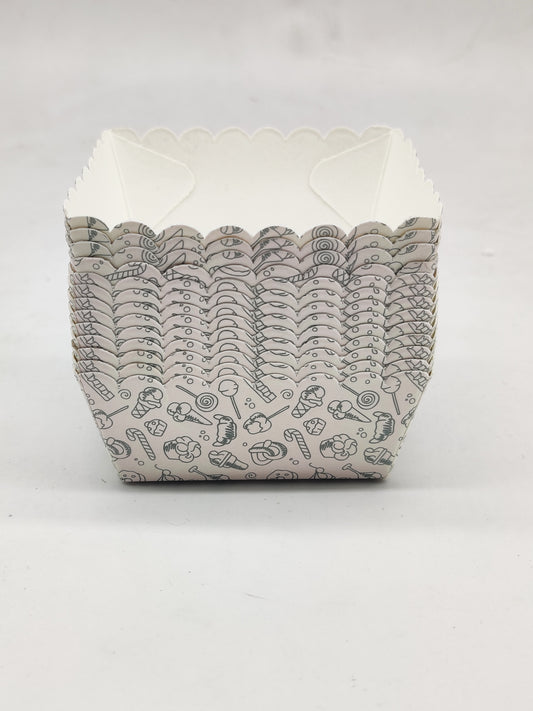 Square Brownie Liner pack of 50