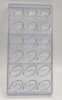 Food Grade Poly Carbonate Chocolate Mould 18 Cavity