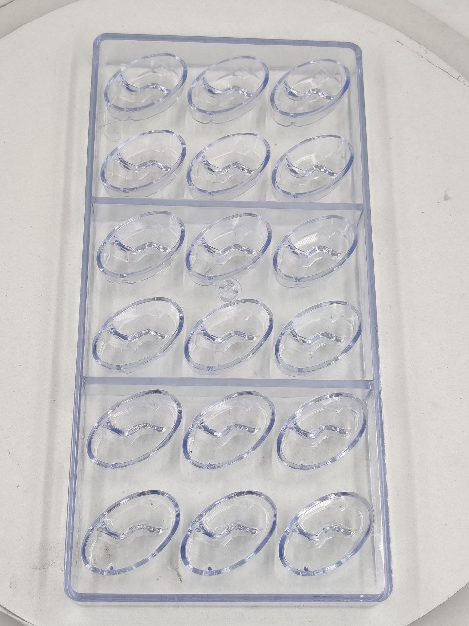 Food Grade Poly Carbonate Chocolate Mould 18 Cavity