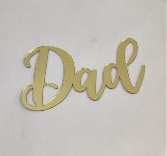 Dad Acrylic Tag