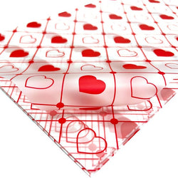 Flower Wrapping Transparent Paper Pack of 5 Size - 22x21.5 inch