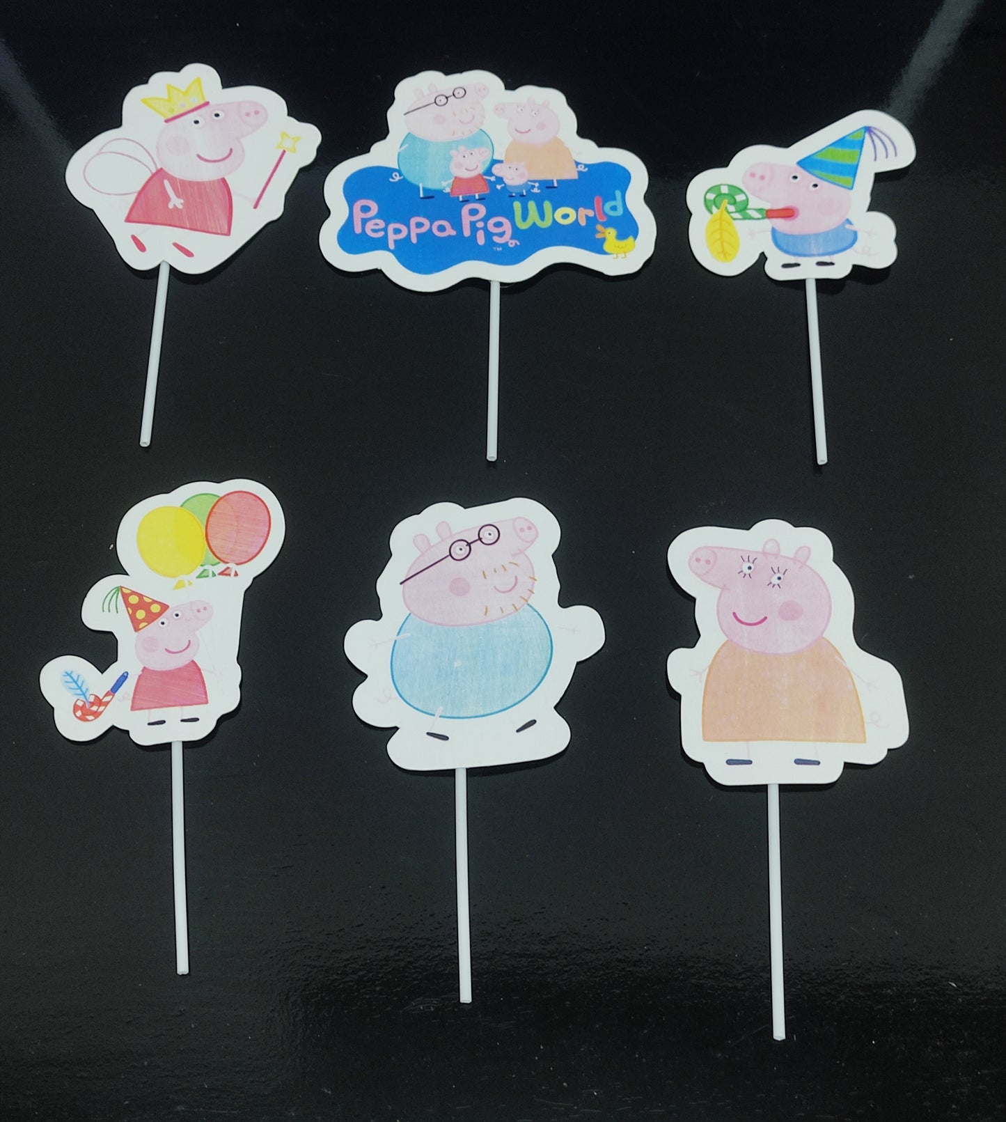 Peppa Pig World Theme Topper