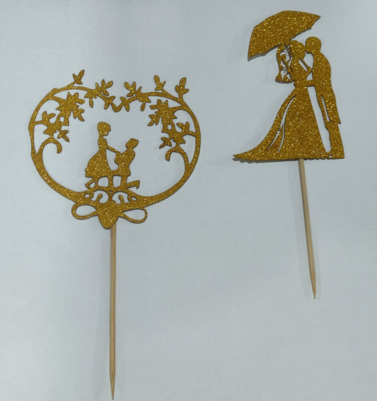 Couple Topper (random design)