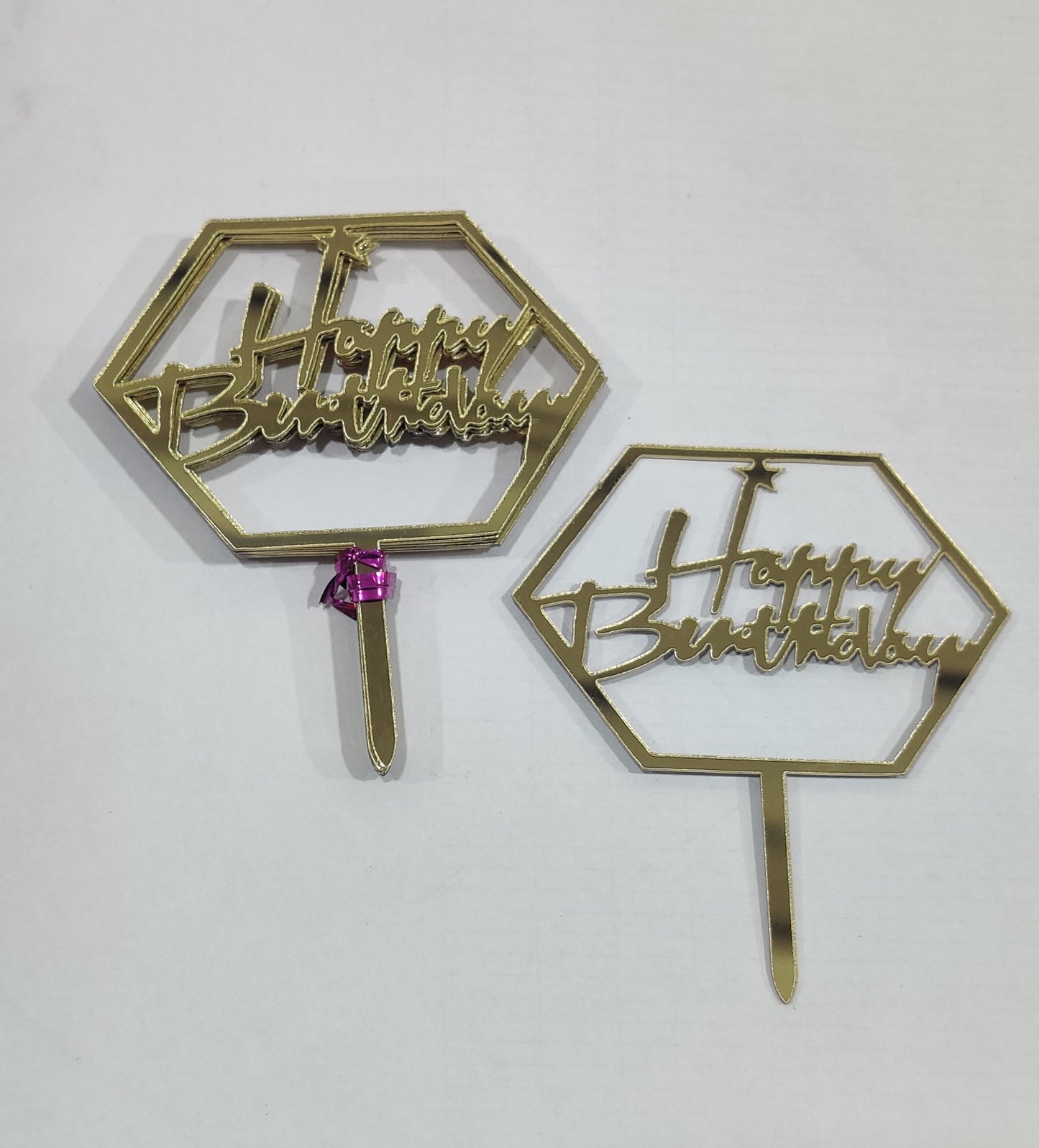 Happy Birthday Topper Pack Of 10