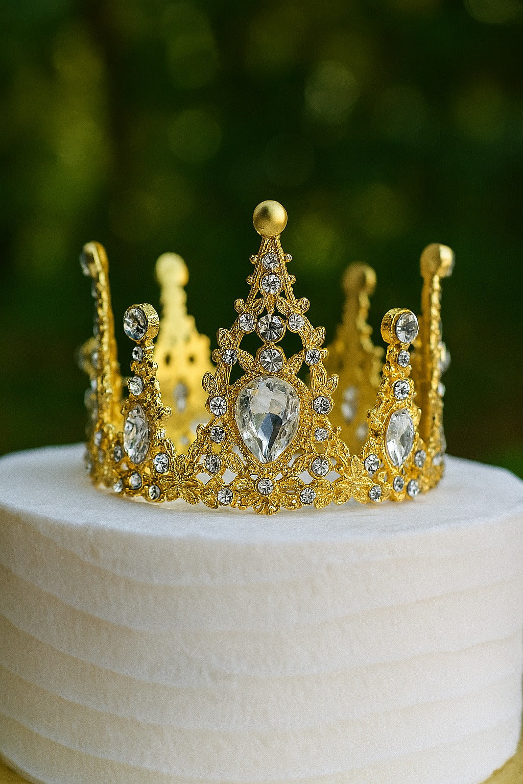 Golden Metal Big Crown