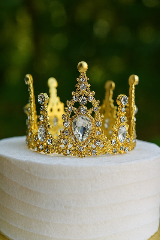 Golden Metal Big Crown