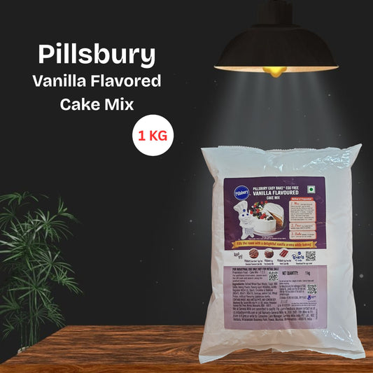 Pillsbury Egg Free Vanilla Flavoured Cake Mix 1 kg