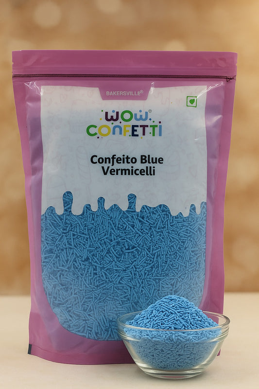 Wow Confetti Blue Vermicelli