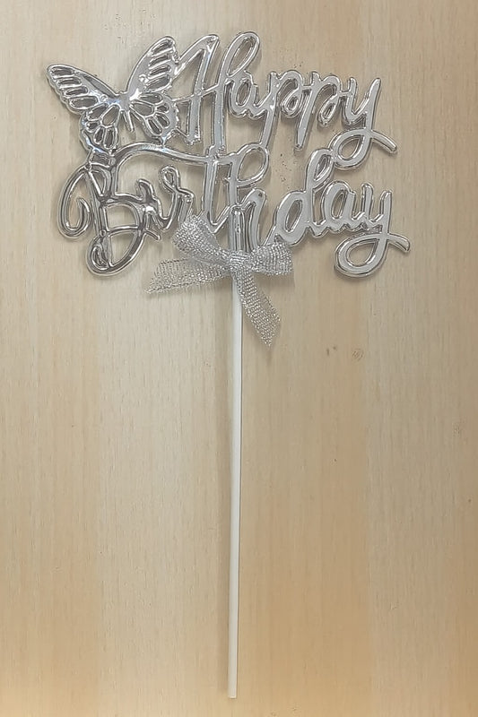 Premium Happy Birthday Cake Topper